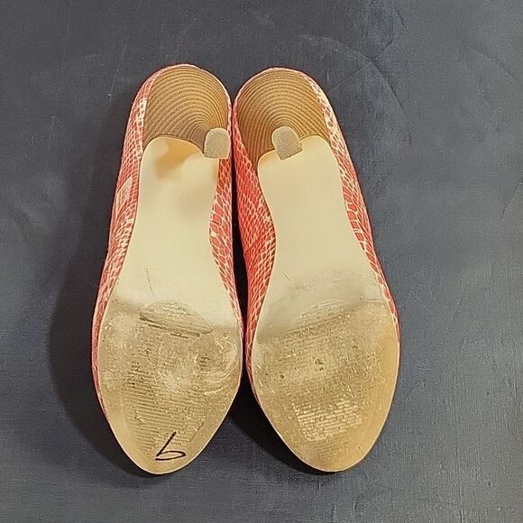 MADISON MALIA ROUND TOE SLIP-ON WOMEN"S HIGH HEEL  TWO TONE WOMEN"S SHOE - Picture 13 of 14